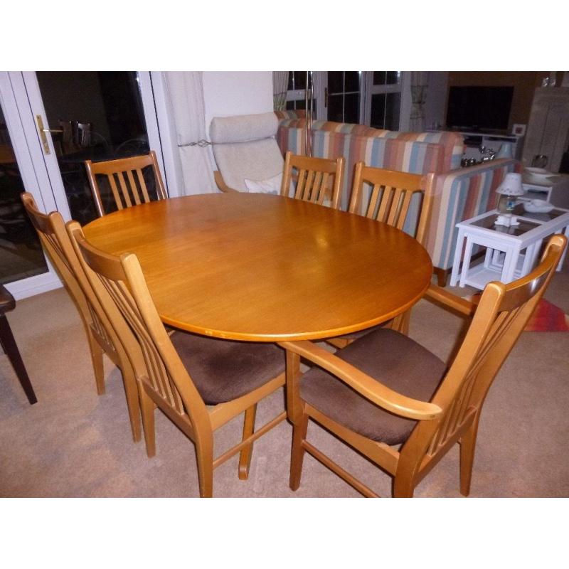 Solid Teak Dining Table