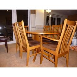 Solid Teak Dining Table