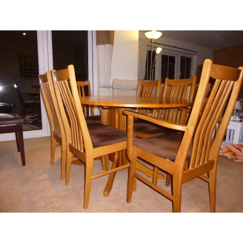 Solid Teak Dining Table