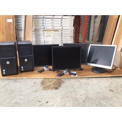 Hard-drives and monitors for sale, excellant condition