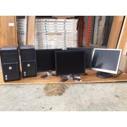 Hard-drives and monitors for sale, excellant condition