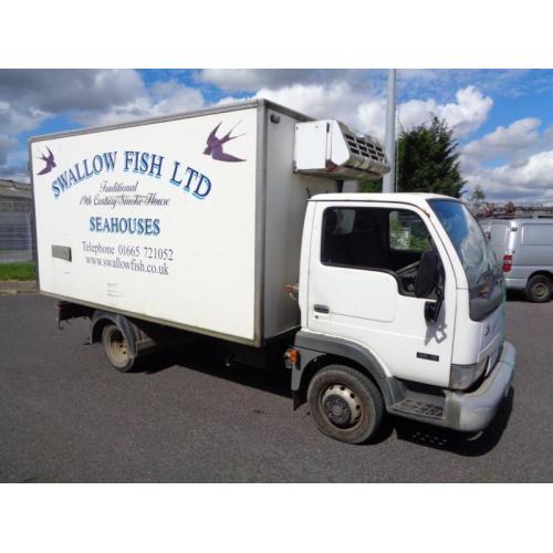 2004 Nissan Cabstar 35.13 Twin Rear Wheel, Fridge/Chiller/Freezer Box Van