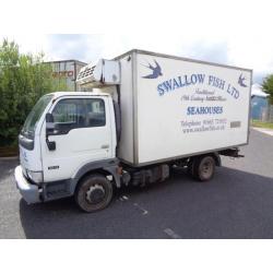 2004 Nissan Cabstar 35.13 Twin Rear Wheel, Fridge/Chiller/Freezer Box Van