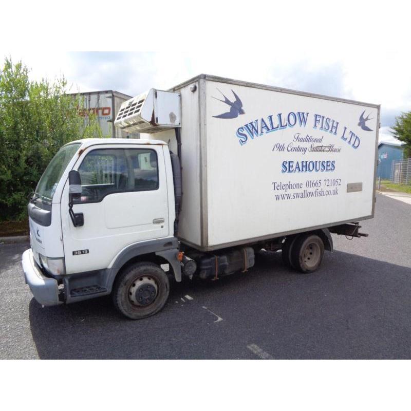 2004 Nissan Cabstar 35.13 Twin Rear Wheel, Fridge/Chiller/Freezer Box Van
