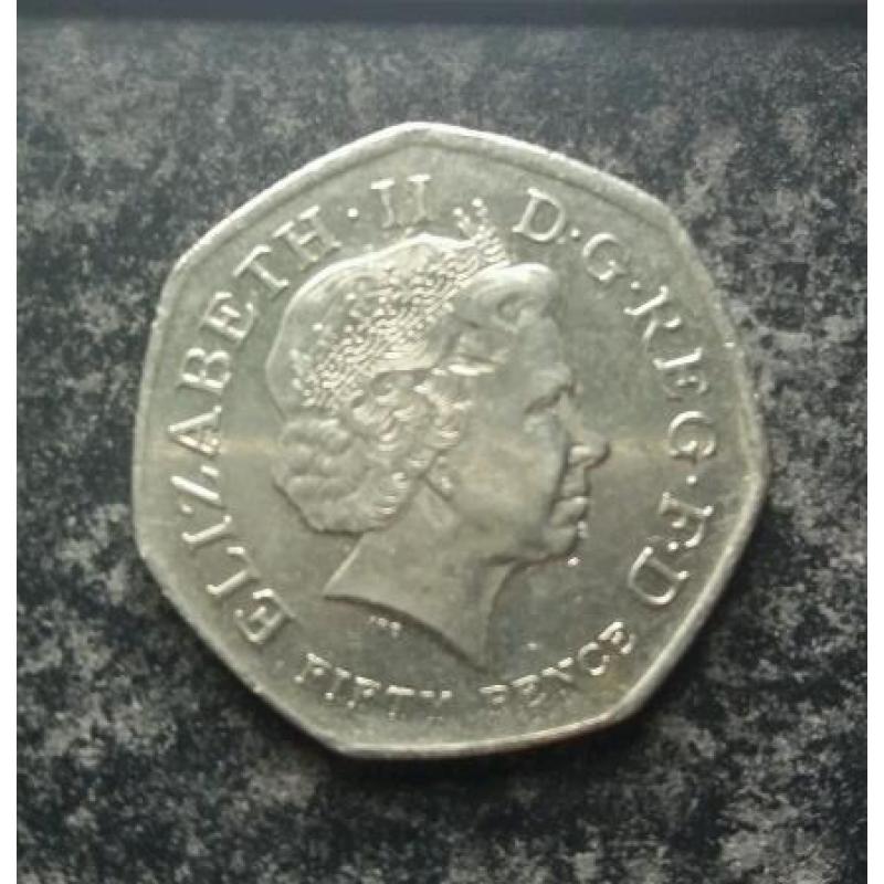 Rare kew gardens 50p coin