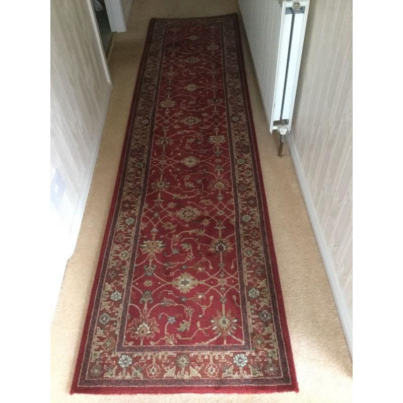 Pure wool carpet runner