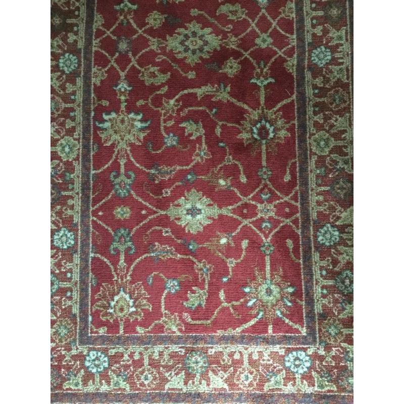 Pure wool carpet runner