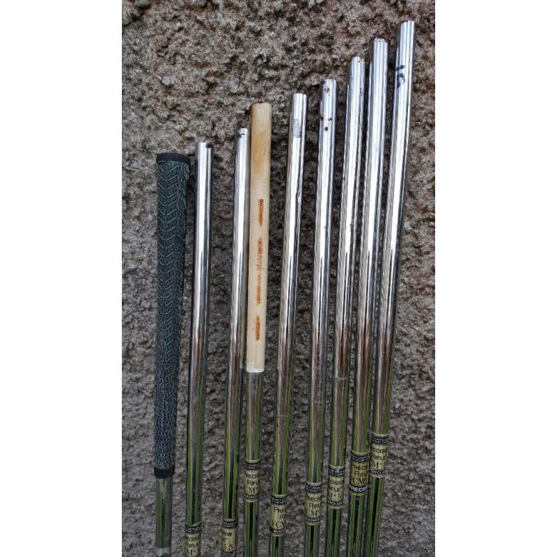 brunswick rifle shafts 5.5 freq matched 3-SI (9 shafts)