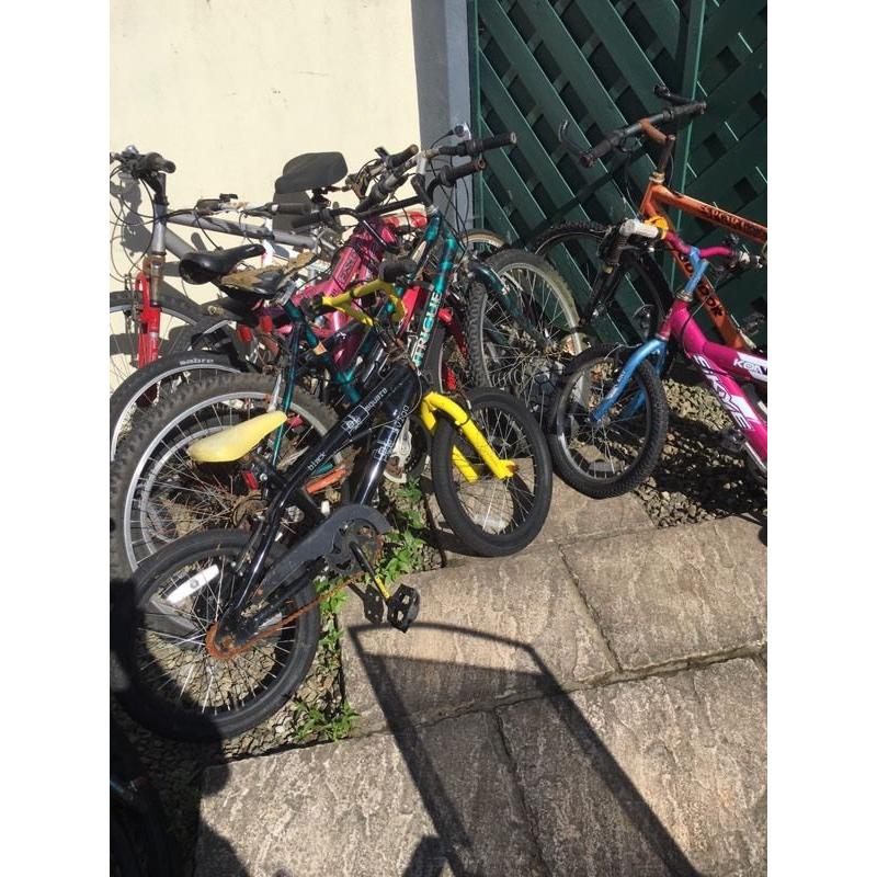 Bikes for parts