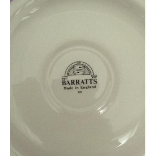8 "Lincoln" design cups and saucers