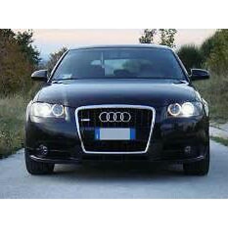 Audi a3 angel lights headlights with xenon