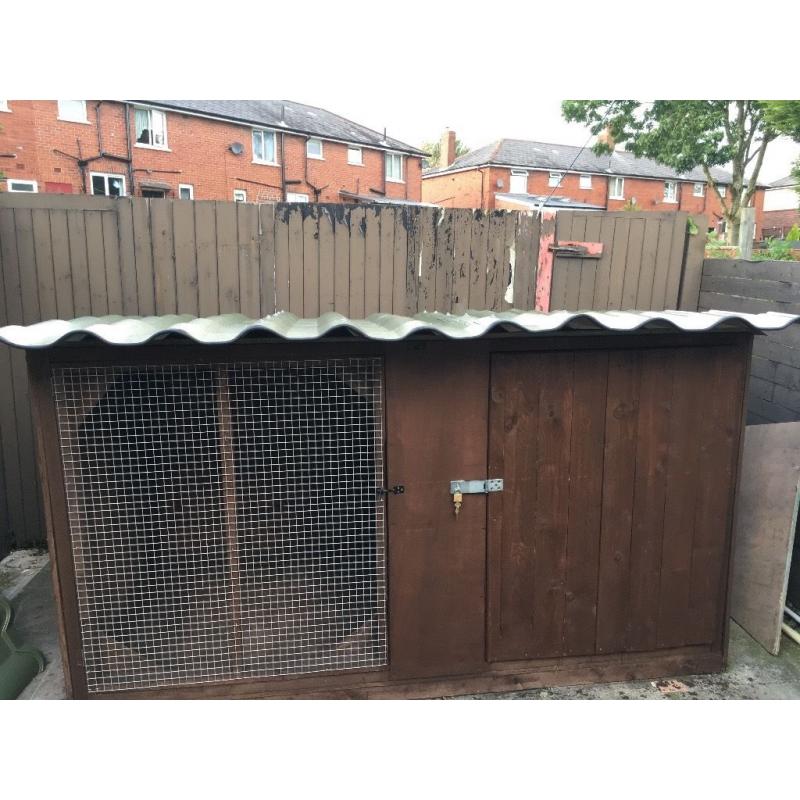 Kennel and run for dogs brand new