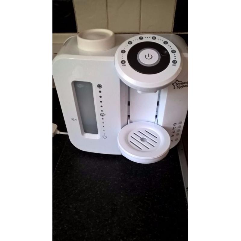 Tommee tippee perfect prep bottle maker