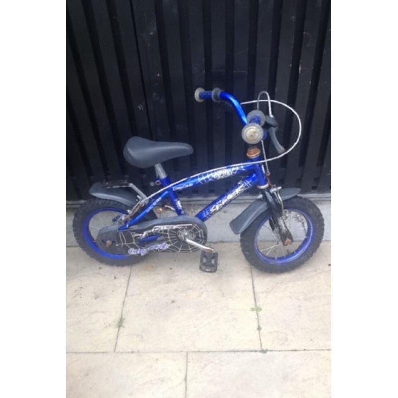 Small childs 2 wheeled bike