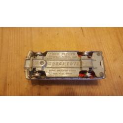 A selection of vintage old used corgi vehicles