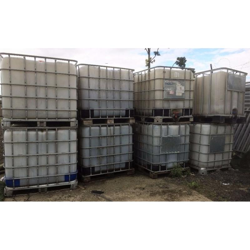 100L IBC CONTAINERS IDEAL FOR WASTE OIL / SCRAP