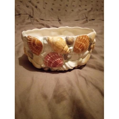 4161 sylvac shell bowl/planter ?? seaside nautical