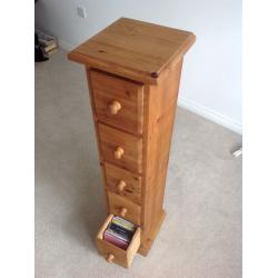 Pine CD Drawers