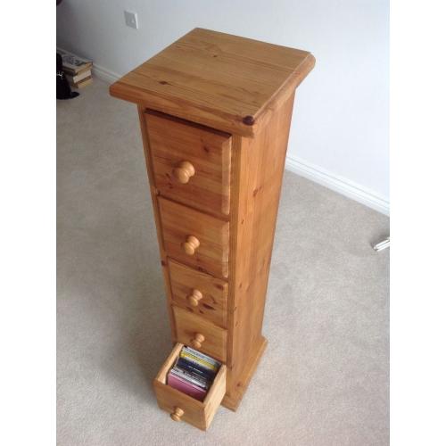 Pine CD Drawers