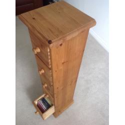 Pine CD Drawers
