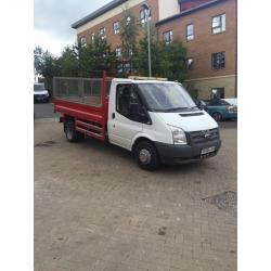 Transit tipper with cage sides 2008