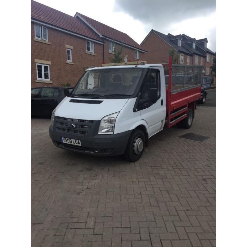 Transit tipper with cage sides 2008