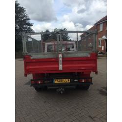 Transit tipper with cage sides 2008