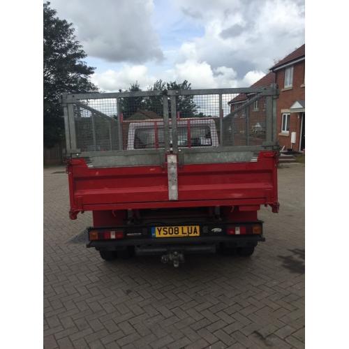 Transit tipper with cage sides 2008