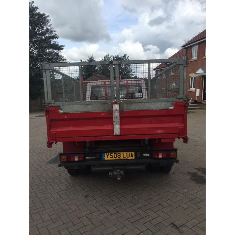 Transit tipper with cage sides 2008