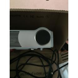 personal micro projector hdmi ready hardly used