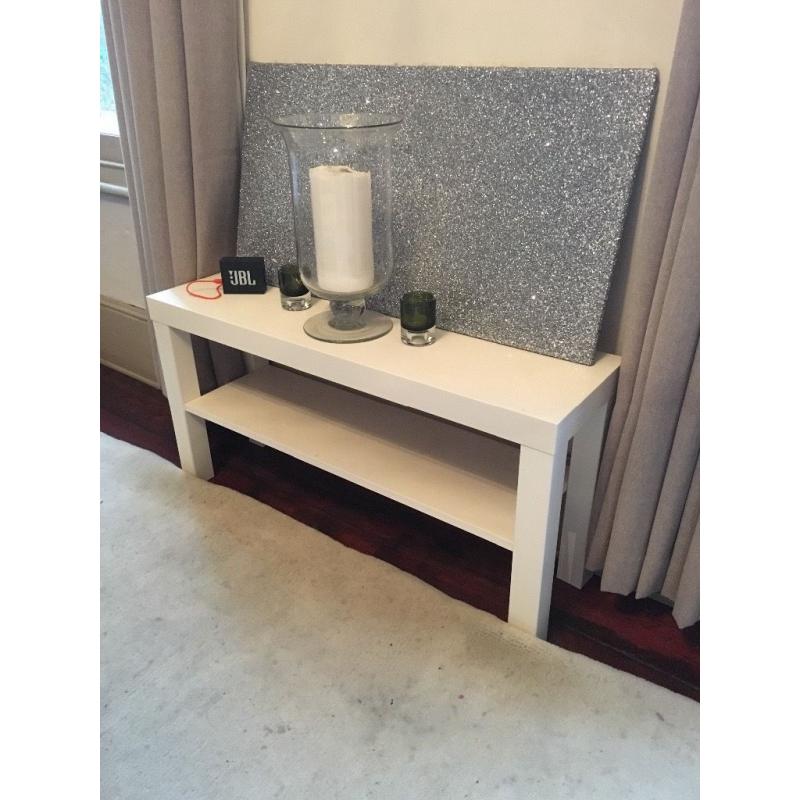 IKEA LACK TV stand in white
