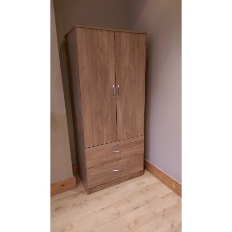 Double wardrobes in very good condition