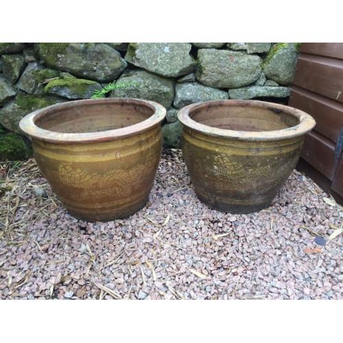 Large flower pots