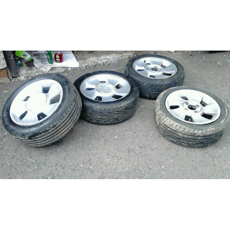 4x 15 inch alloys for sale