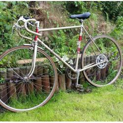Vintage Raleigh racing bike
