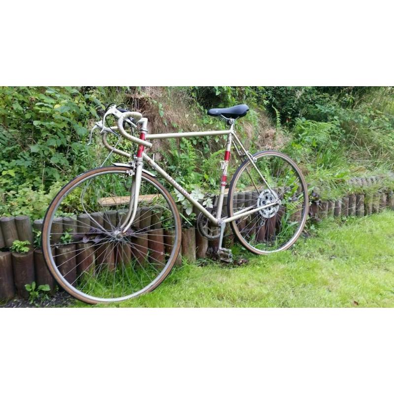 Vintage Raleigh racing bike