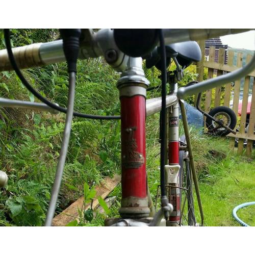 Vintage Raleigh racing bike