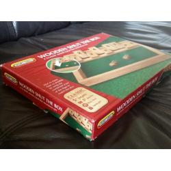 Wooden Shut The Box Game