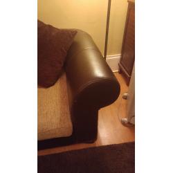 Corner Sofa. Can be split to chaise and sofa. Good condition.