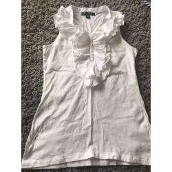 Ralph Lauren ruffle top