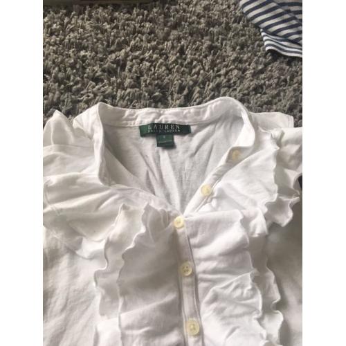 Ralph Lauren ruffle top