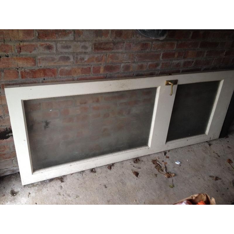 Free glass panel door (76 cm x 195 cm)