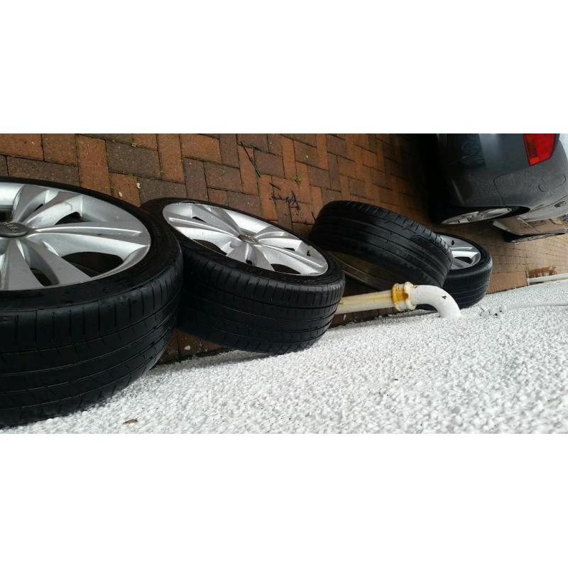 Wheels n tyres 18 "s