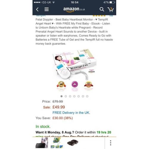 Angel heart monitor