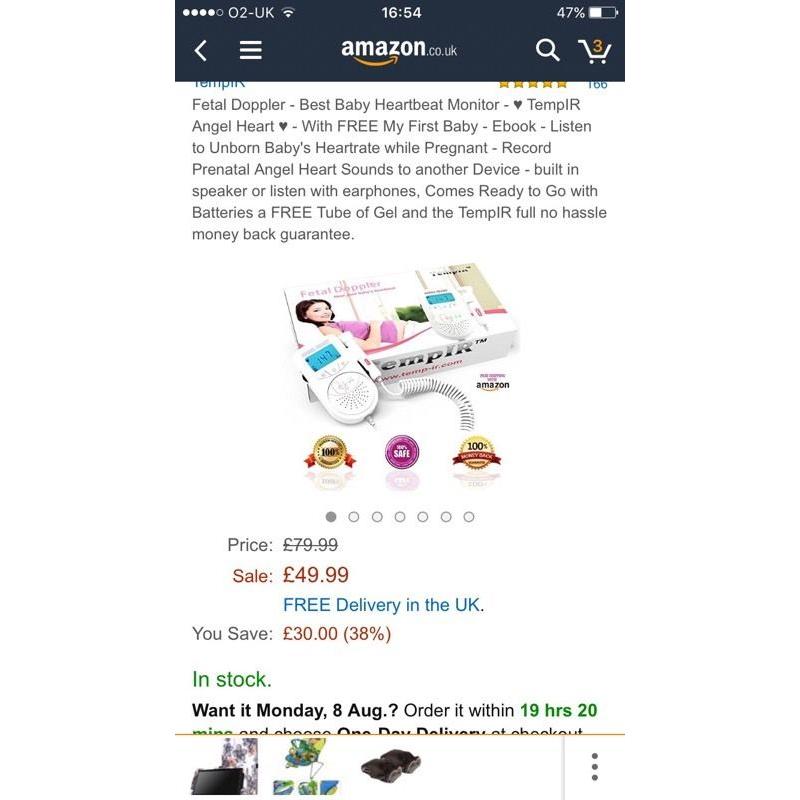Angel heart monitor