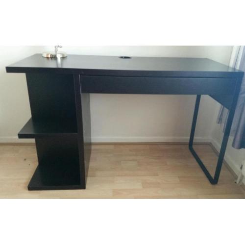 Black ikea micke desk