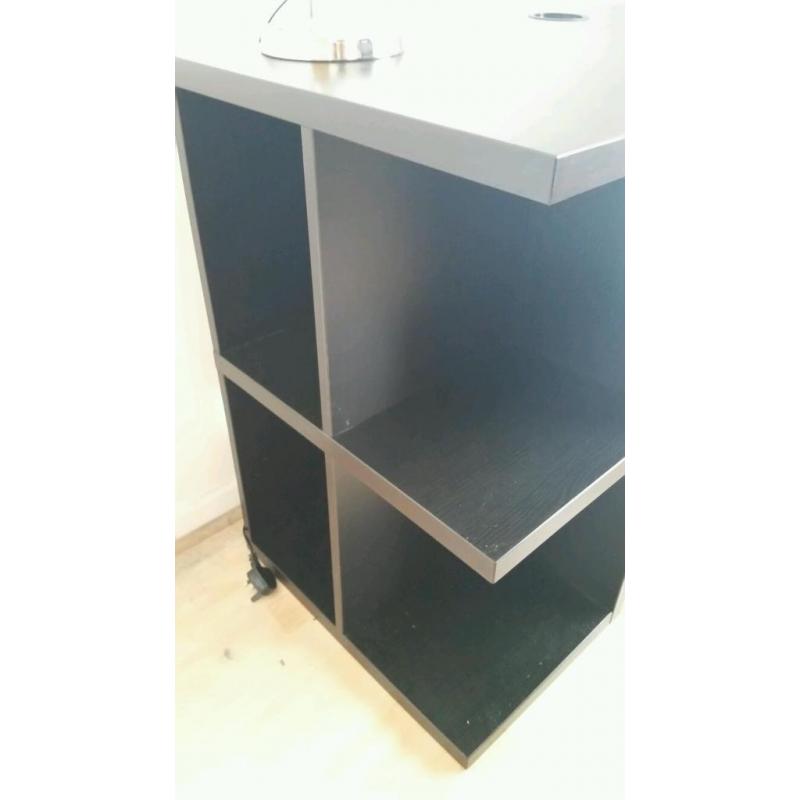 Black ikea micke desk