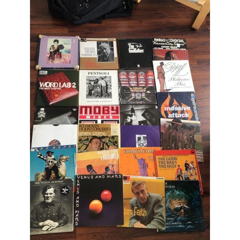 Job lot of lp vinyl records