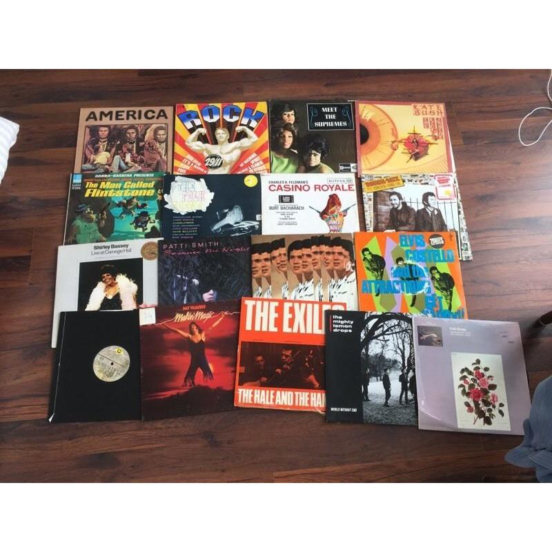 Job lot of lp vinyl records