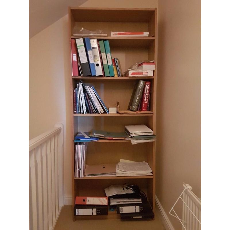 IKEA oak effect 'Billy' bookcase